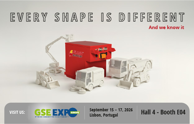 Customised lithium batteries for airport GSE: Flash Battery at GSE Expo Europe 2026 | Flash Battery