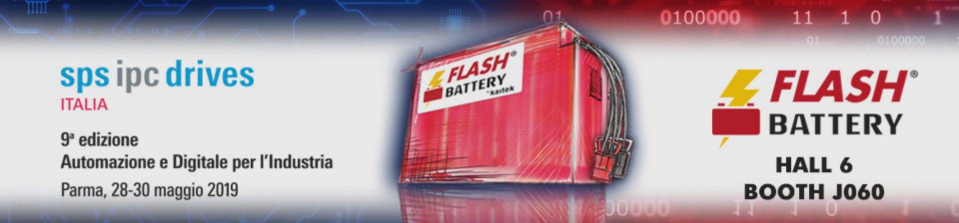 Les batteries au lithium Flash Battery au salon SPS | Flash Battery