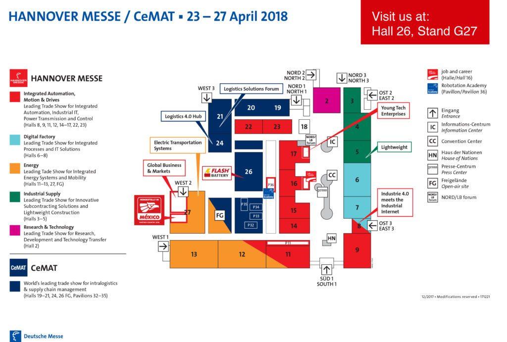 Fiera CeMAT di Hannover: la rivoluzione delle batterie al litio italiane in esposizione | Flash Battery