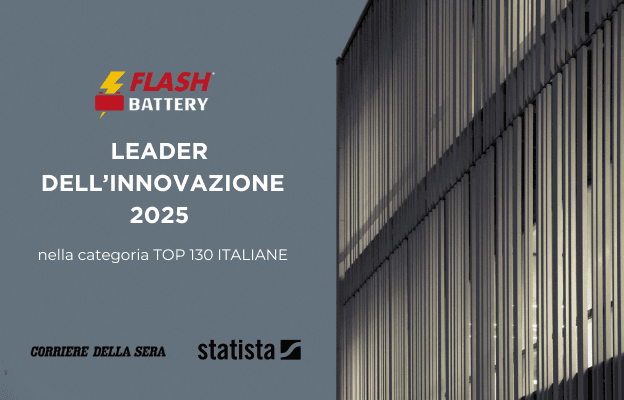 Flash Battery among the 130 most innovative Italian companies in the "Innovation Leaders 2025" ranking | Flash Battery