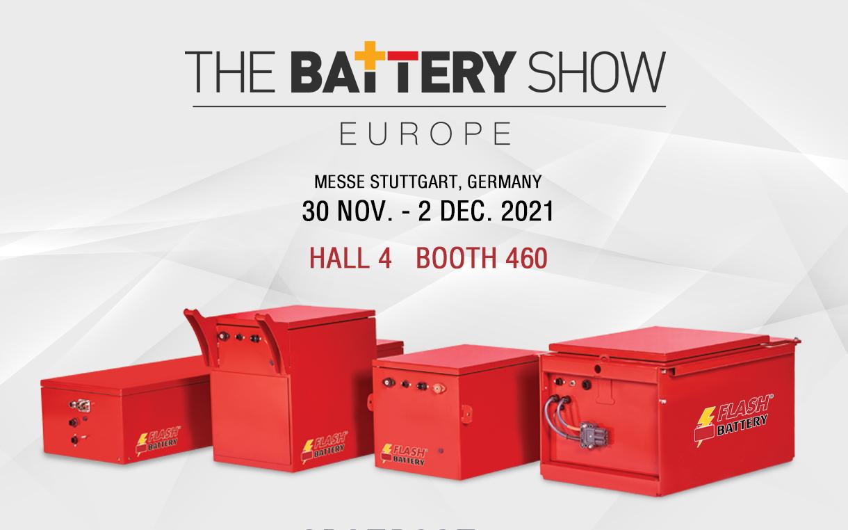 At Battery Show Europe to discuss third-generation smart batteries | Flash Battery