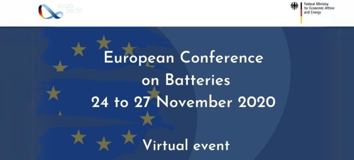 Conférence européenne virtuelle sur les batteries 2020 | Flash Battery