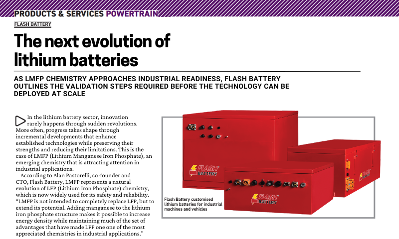 La prossima evoluzione delle batterie al litio | Flash Battery