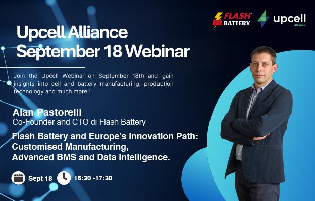Batteries made in Europe: Flash Battery at the Upcell Alliance Webinar on the future of European battery production | Flash Battery