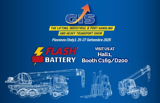 GIS Expo 2025: Discover how Flash Battery is evolving lithium batteries for lifting | Flash Battery