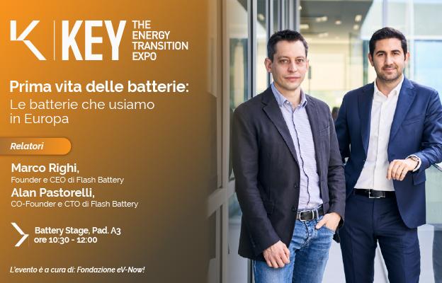 Flash Battery at KEY Energy 2026: a panel on first-life batteries and the European supply chain | Flash Battery