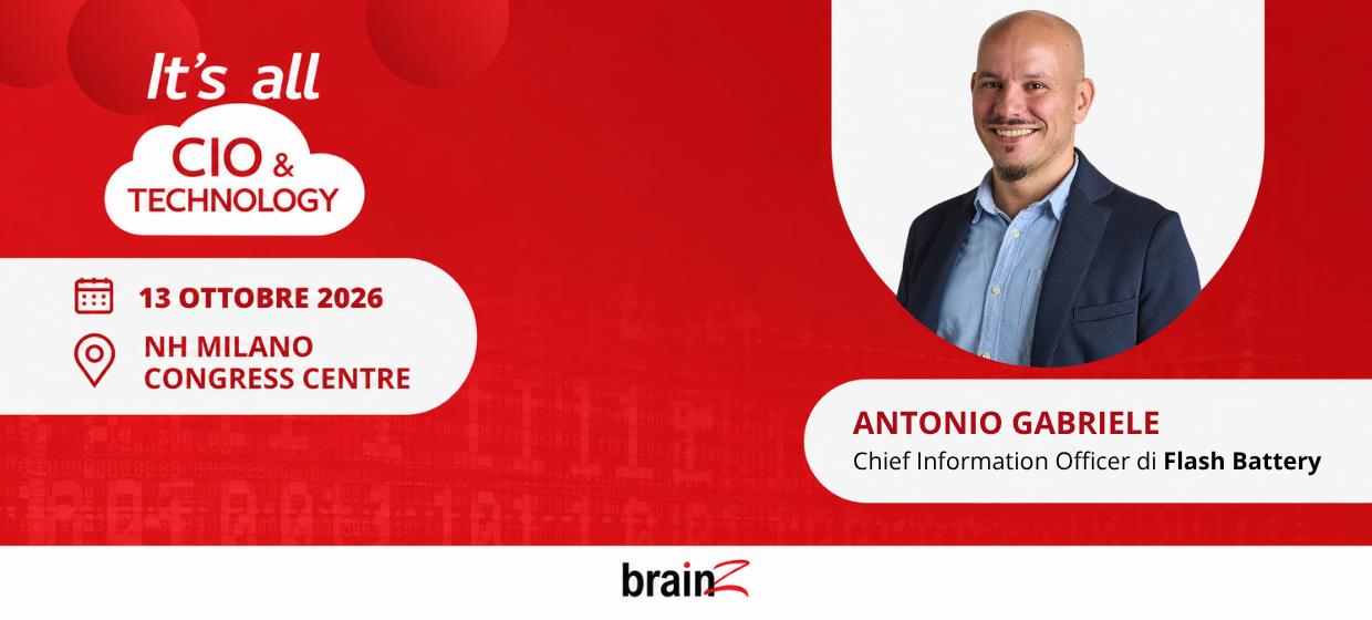 AI e Cybersecurity: Antonio Gabriele, CIO di Flash Battery, a IT’S ALL CIO & TECHNOLOGY 2026 | Flash Battery