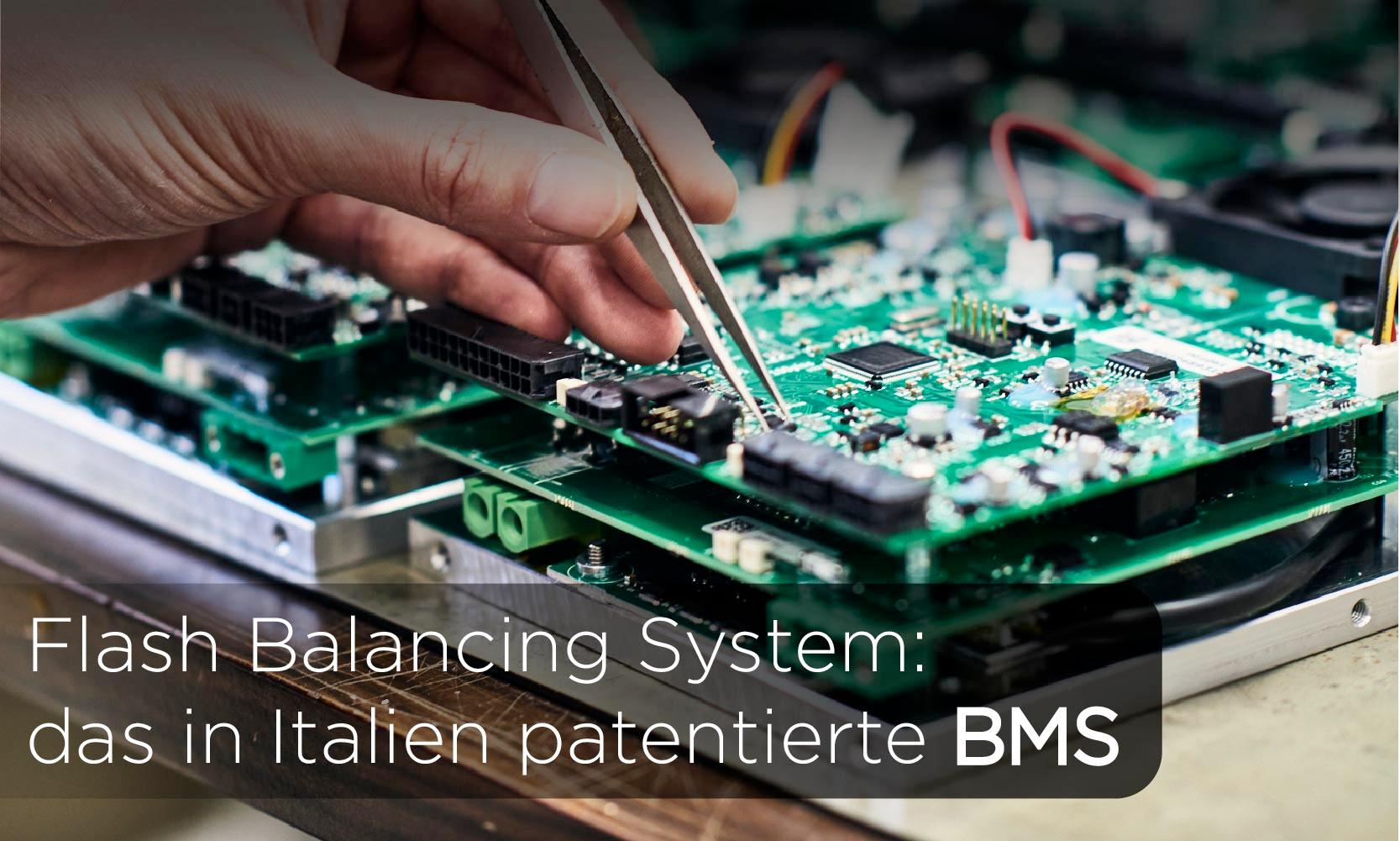 Flash Balancing System: Das proprietäre BMS von Flash Battery erhält das italienische Patent | Flash Battery
