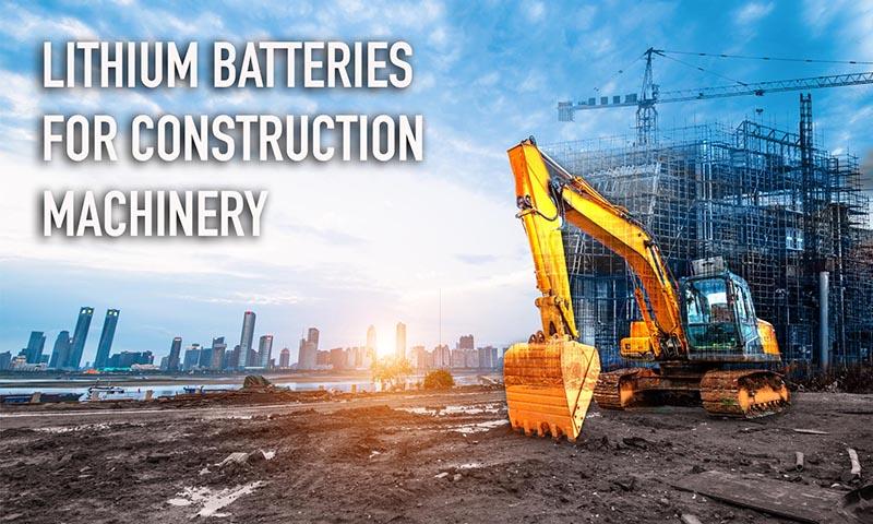 Lithium batteries for construction machinery: building sites are choosing the path of electrification | Flash Battery