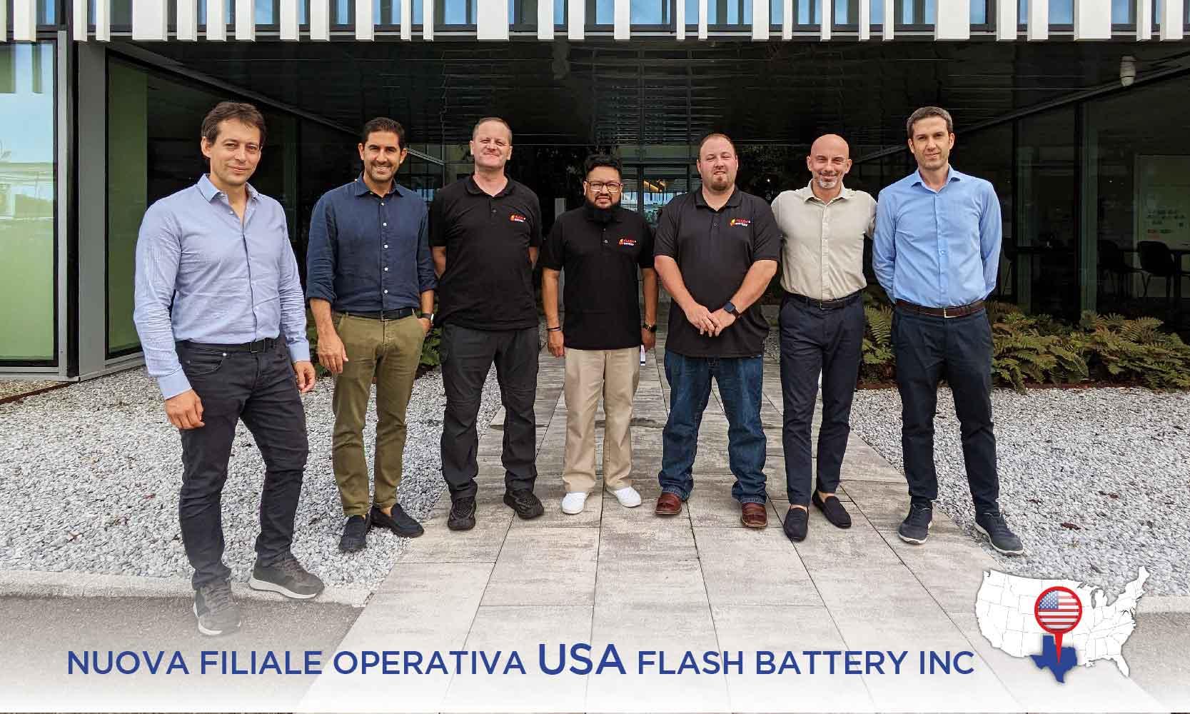 Le batterie al litio italiane Flash Battery approdano negli USA con una nuova sede operativa in Texas | Flash Battery
