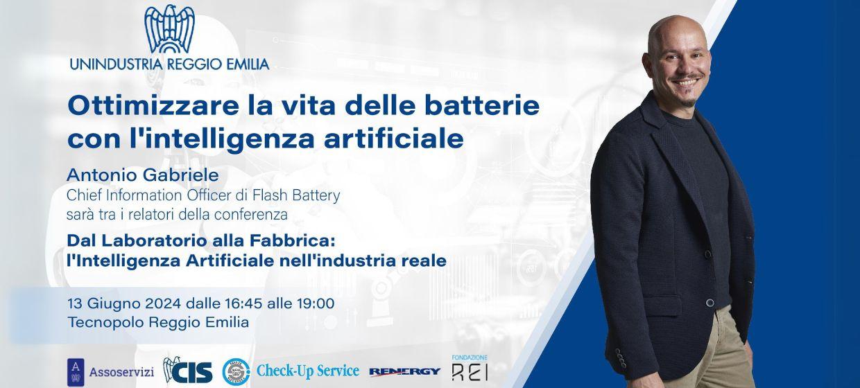 Il CIO di Flash Battery tra i relatori della conferenza di Unindustria “Dal laboratorio alla fabbrica: l’Intelligenza Artificiale nell’industria reale” | Flash Battery