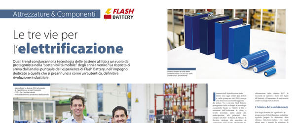 Le tre vie per l'elettrificazione | Flash Battery