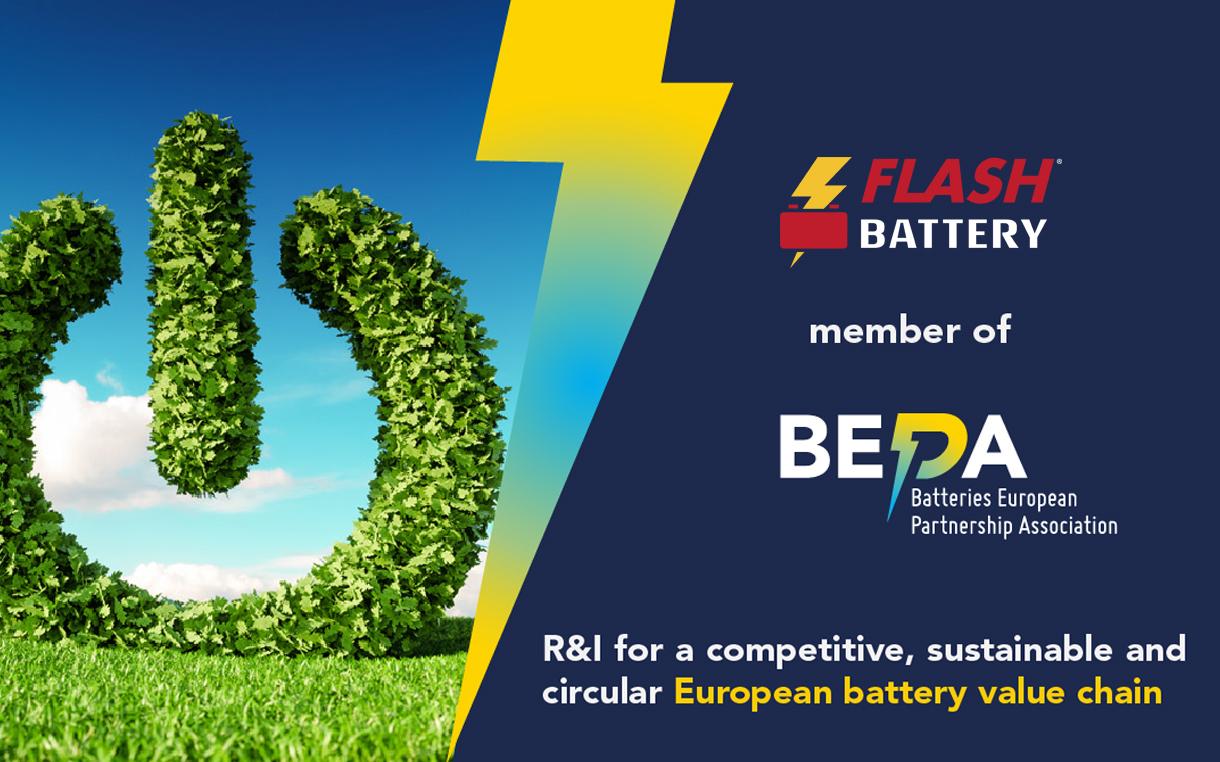 Flash Battery now member of the Batteries European Partnership Association (BEPA) | Flash Battery