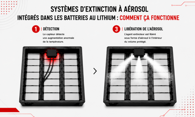 Systèmes d'extinction à aérosol pour batteries au lithium : comment fonctionnent-ils et pourquoi améliorent-ils la sécurité ? | Flash Battery