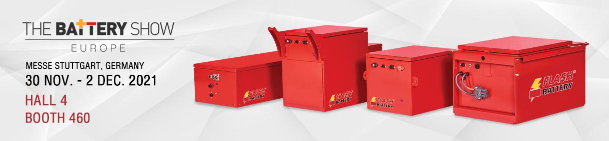 At Battery Show Europe to discuss third-generation smart batteries | Flash Battery