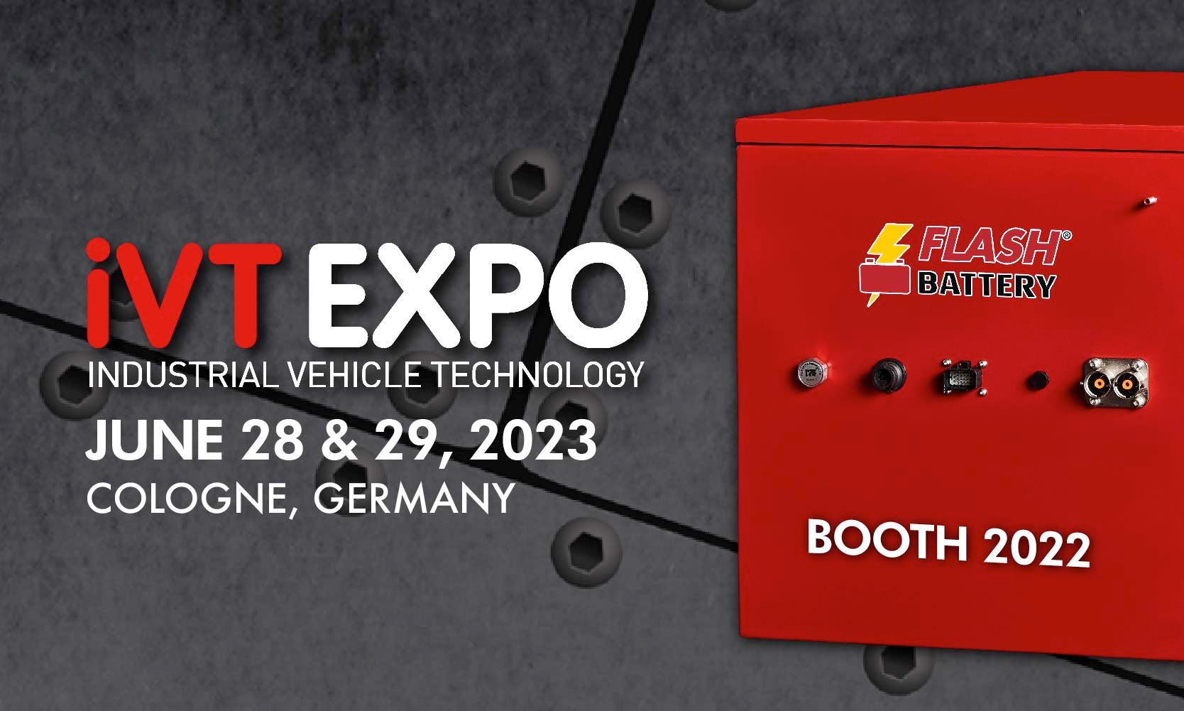 Powertrain system integrators and lithium battery manufacturers come together at IVT EXPO | Flash Battery