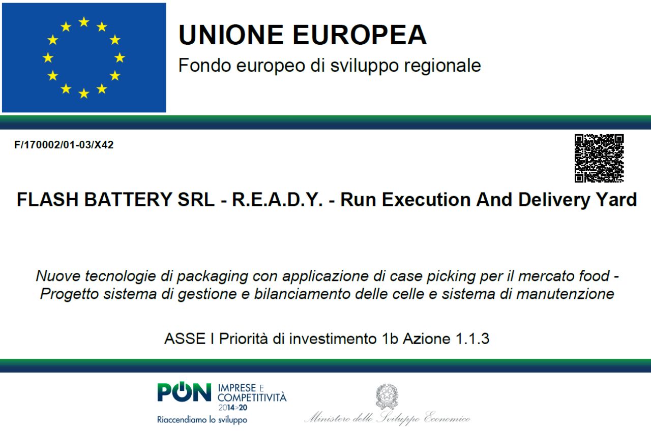 flash battery ready run execution and delivery yard 2022