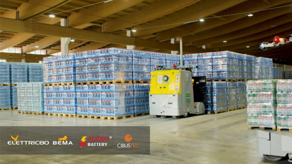 batterie al litio per agv e lgv