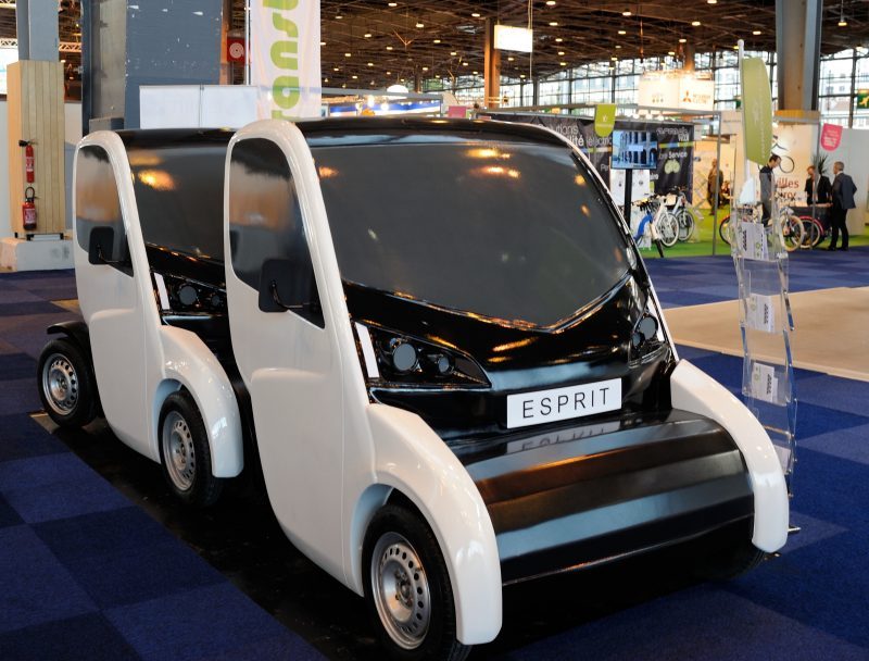 esprit electric car sharing with lithium