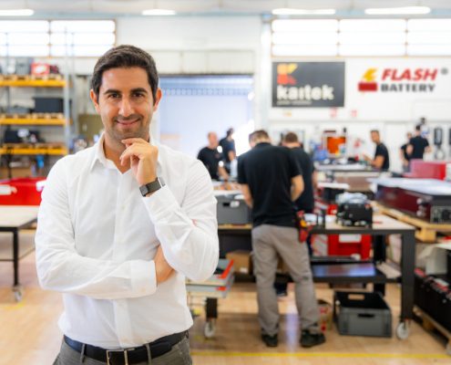 marco righi ceo flash battery
