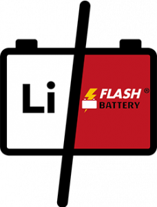 tecnologia batteria al litio flash battery