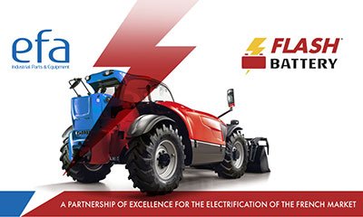 Flash Battery Efa France strategic partnership