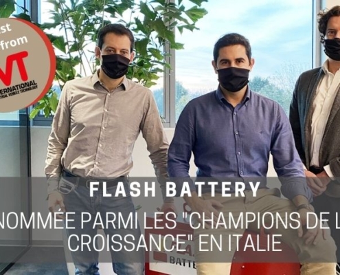 ivt Flash Battery nommée Champion de la croissance
