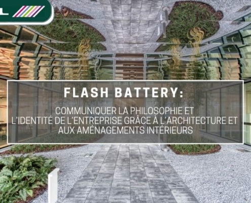 estel flash battery communiquer identite grace à l'architecture