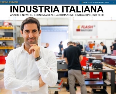 Industria italiana flash battery positiver Trend 2020 Wachstum bei Umsatz und Beschäftigung