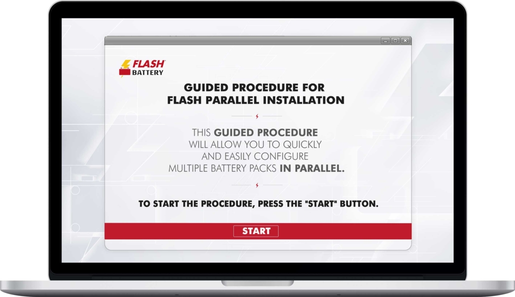 Parallel-istallation-Flash-Battery