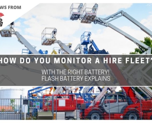tce monitor hire fleet with flash battery