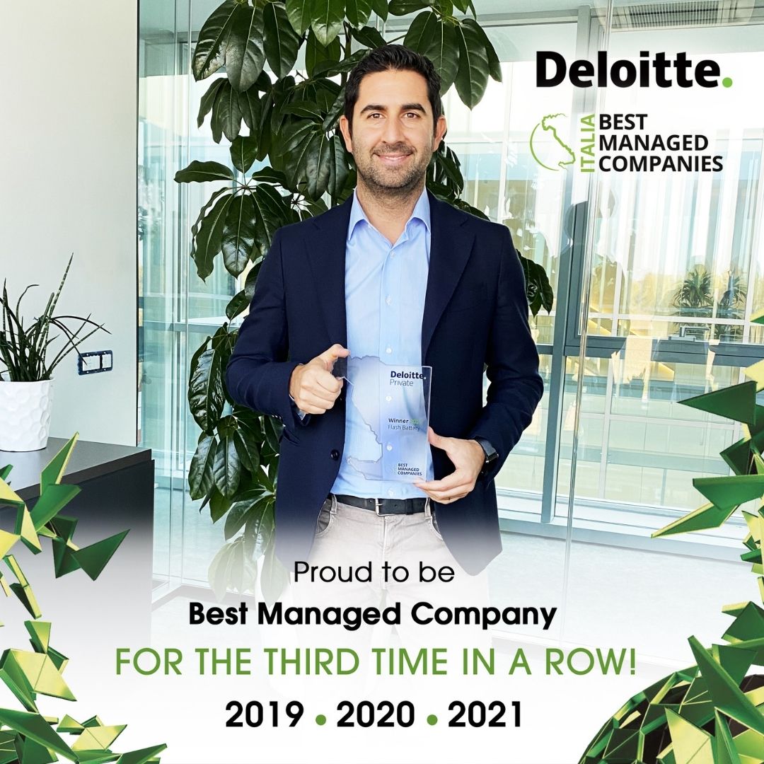 Flash Battery Deloitte best managed companies award 2021