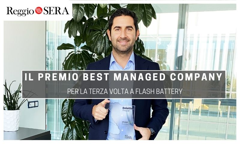 Reggio Sera flash battery vince il premio best managed company per la terza volta