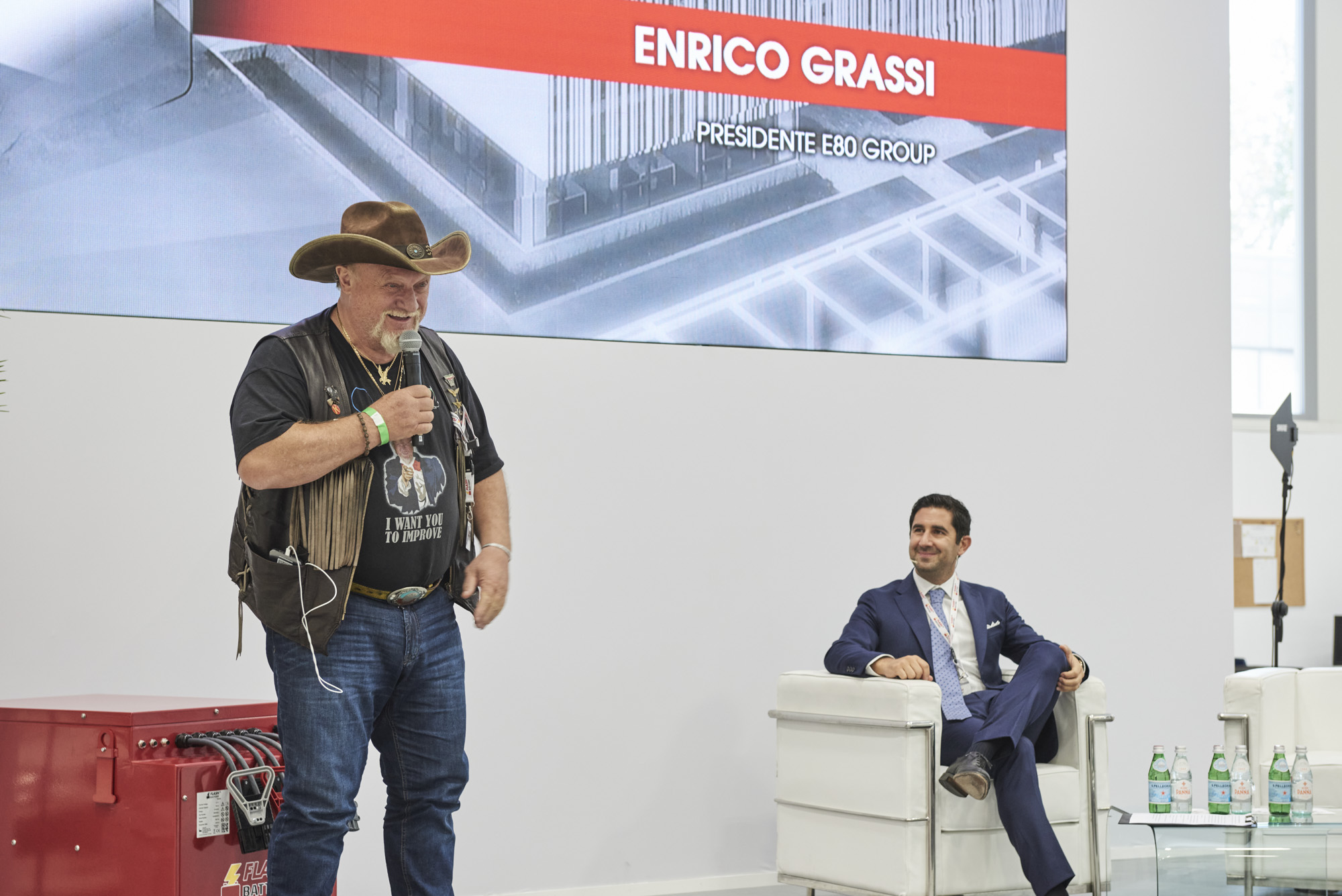 Flash Battery Feierliche Eröffnung Enrico Grassi Marco Righi