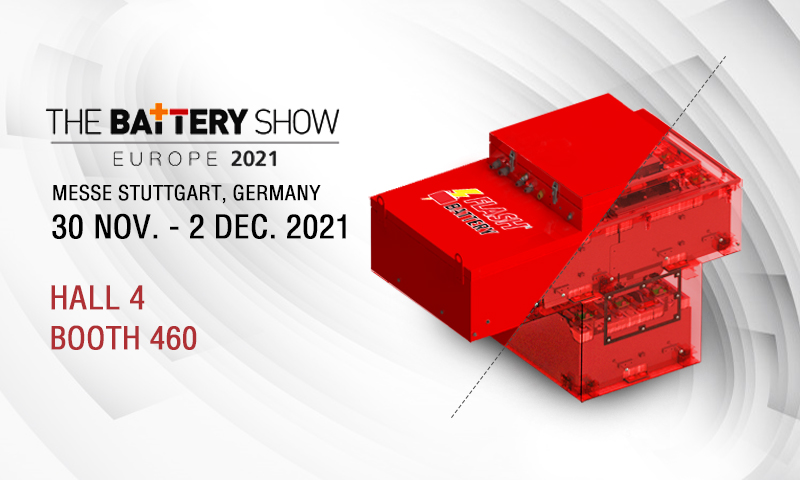 flash battery at the battery show europe trade fair 2021