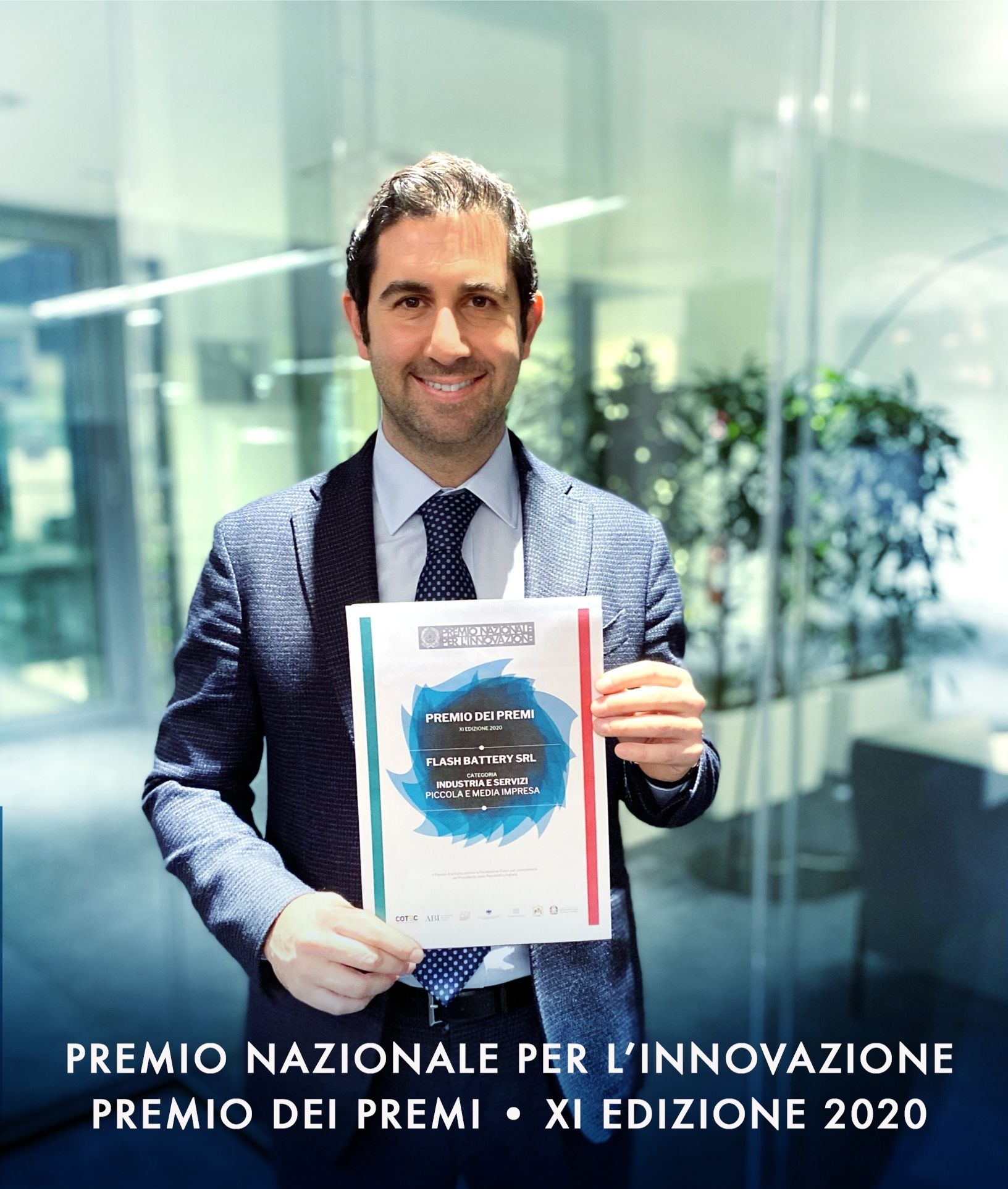 Marco Righi Prix Italien Innovation 2020
