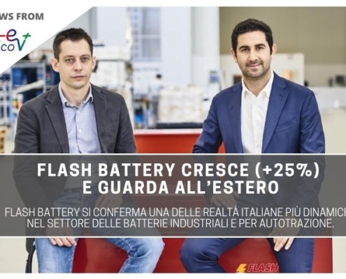 VaiElettrico Flash Battery cresce guarda all'estero