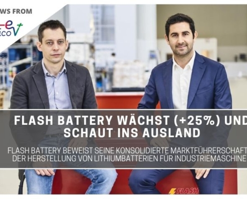 VaiElettrico Flash Battery waechst und schaut ins Ausland