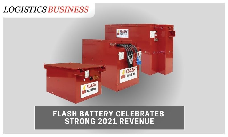 logistics business flash battery celebrates strong 2021 revenue