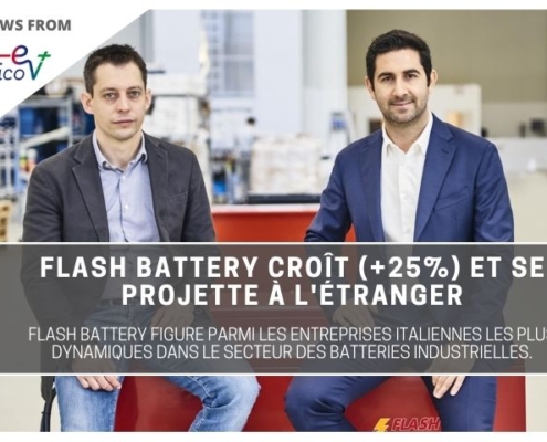 VaiElettrico Flash Battery croît e se projette à l'étranger