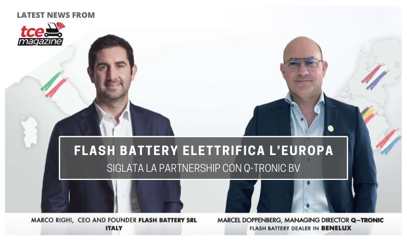 tce Flash Battery elettrifica europa siglata partnership qtronic