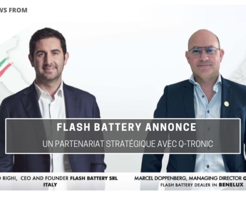 Ivt Flash Battery announce un partenariat stratégique avec Q-tronic BV