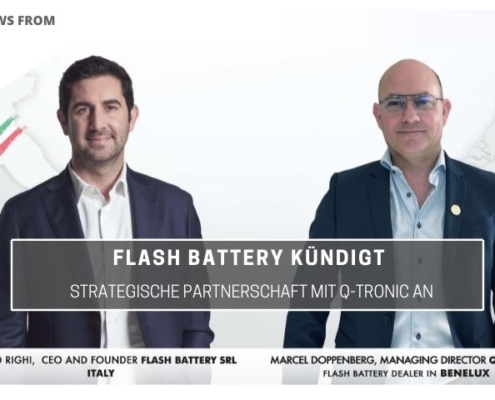 ivt strategische Partnerschaft zwischen Flash Battery und Q-tronic