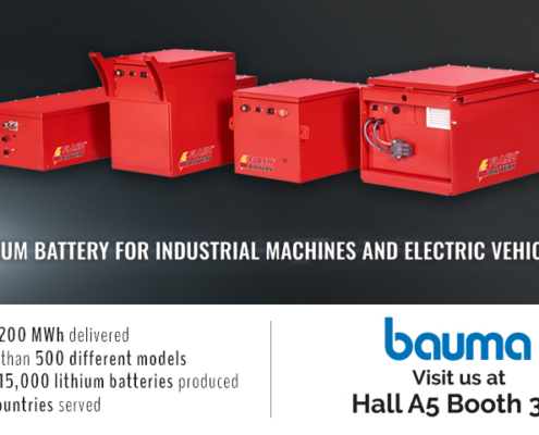 Flash Battery participe au salon Bauma 2022