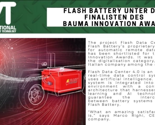 Ivt Flash Battery Finalisten Bauma Innovation Award