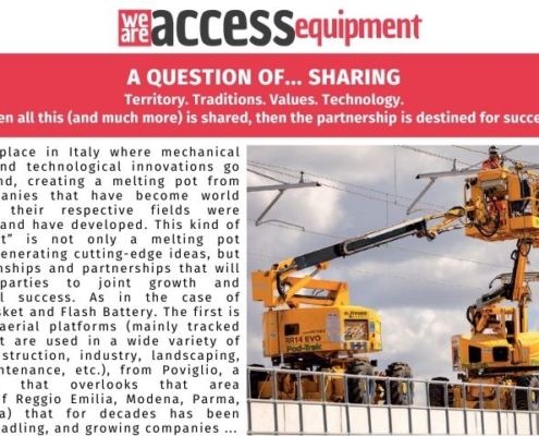 we are access equipment a question of sharing