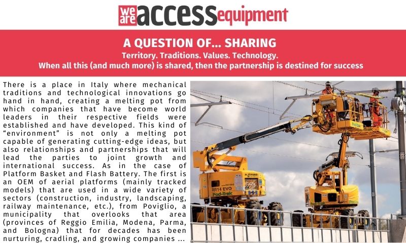 we are access equipment a question of sharing