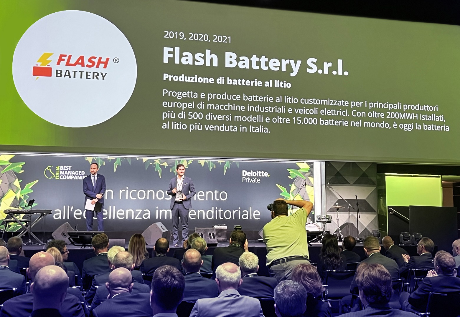 Flash Battery premio best managed companies deloitte 2022