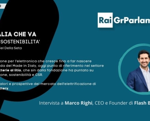 Interview mit marco righi rai radio italia che va