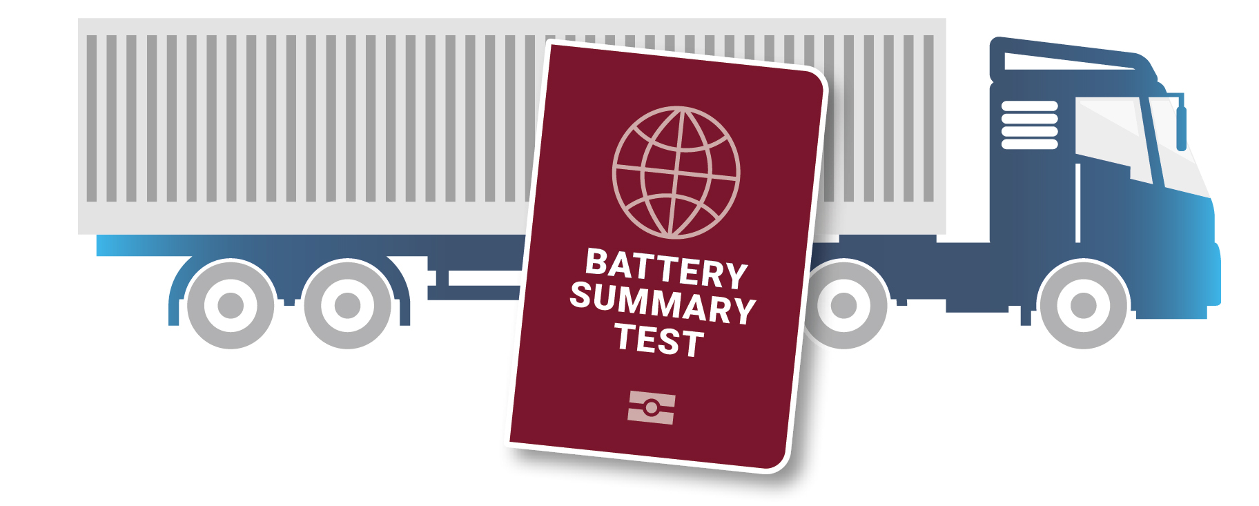 battery summary test trasporto batterie litio